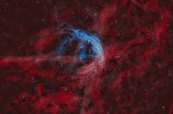 Wolf Rayet 134 Ring Nebula in Cygnus - Astrophotography