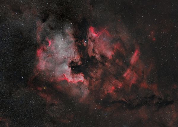 NGC 7000 - North America, IC 5070 - Pelican - Astrophotography