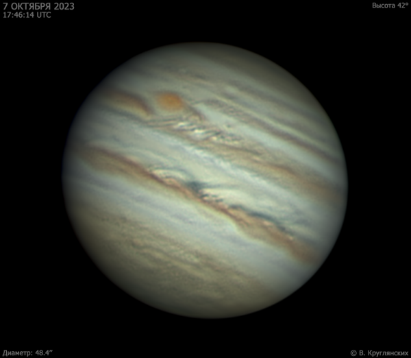 Jupiter October 7, 2023 - Astrophotography