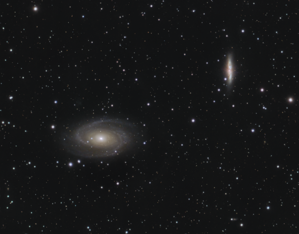 Bode's Galaxy (M81) & Cigar Galaxy (M82) - Astrophotography