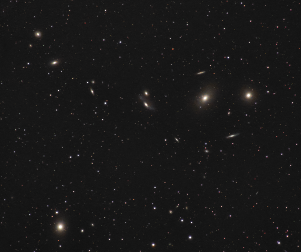 Markarian's Chain and M87 - Astrophotography