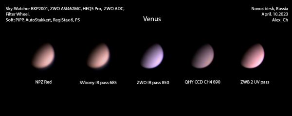 Venus on April 10, 2023 - Astrophotography