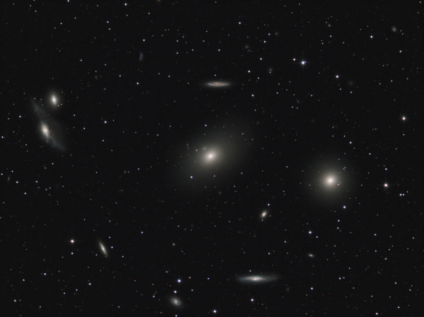 M 84. M86 Markarian - Astrophotography