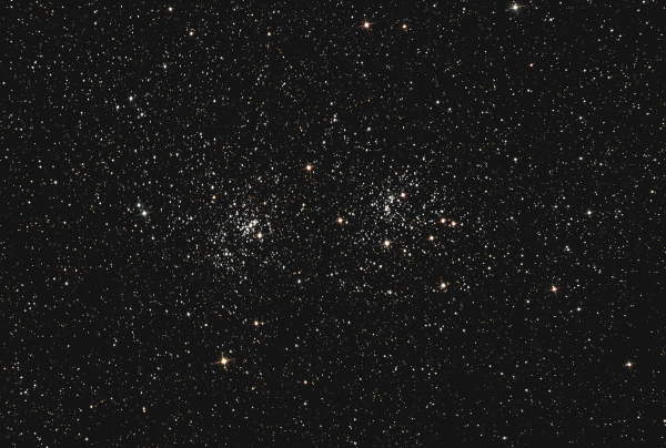 X and h Persei NGC 869 and NGC 884 - Astrophotography