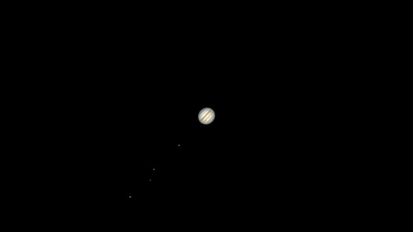 Jupiter's Galilean moons - Astrophotography