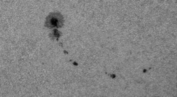 SUNSPOT GROUP #2827 01.06.2021 - Astrophotography