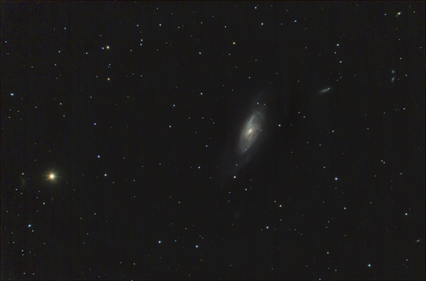 Galaxy M 106 with companions - Astrophotography