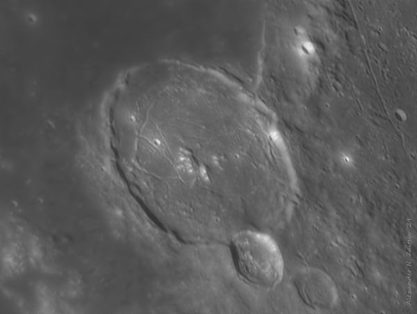 Gassendi Crater - Astrophotography