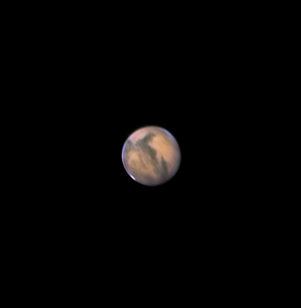 Mars, October 1, 2020 - Astrophotography