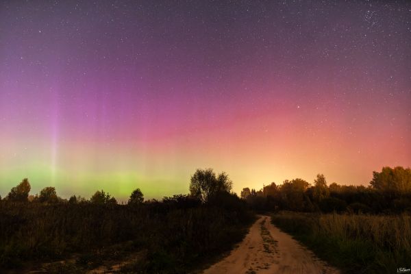 Northern Lights in Tver Oblast - Astrophotography