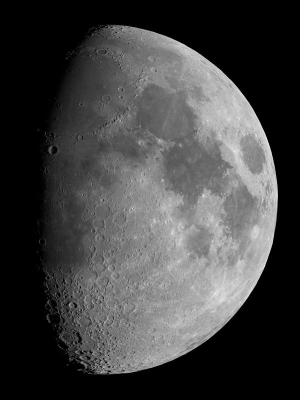 First Quarter Moon - Astrophotography