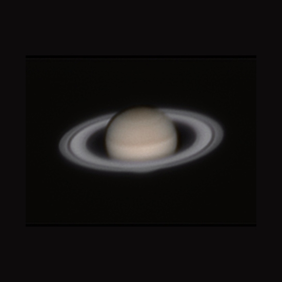 Saturn, August 9, 2020, 21:46 Moscow Time - Astrophotography