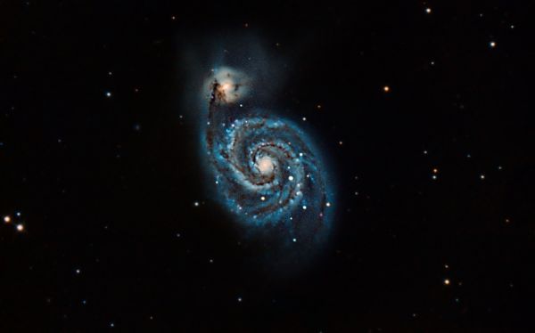 M51 - Whirpoolgalaxy - Astrophotography