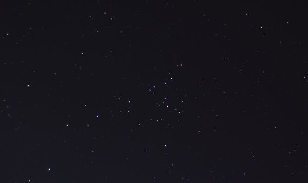Star cluster in Coma Berenices - Astrophotography
