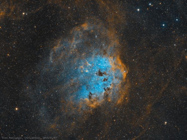 The IC410 Nebula. - Astrophotography