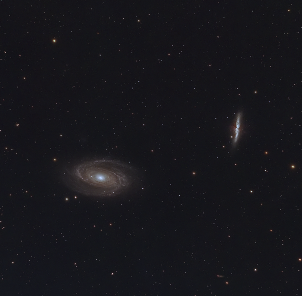 M81 "Bode Galaxy and M82 "Cigar Galaxy" - Astrophotography