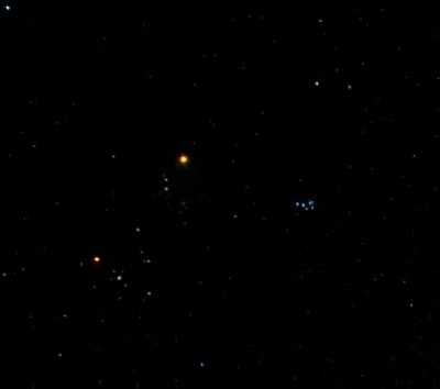 Betelgeuse, Aldebaran, and the Pleiades. - Astrophotography