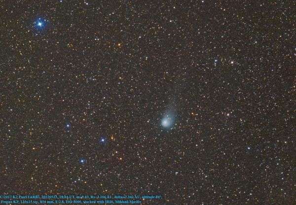 C/2017 K2 PanSTARRs - Astrophotography