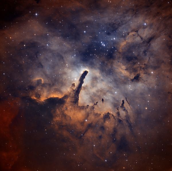 Pillars of Vulpecula also known as Sh2-86 - Astrophotography