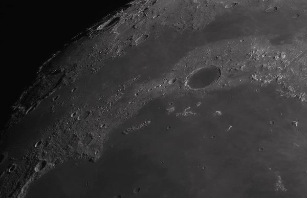 Moon, fragment - Astrophotography