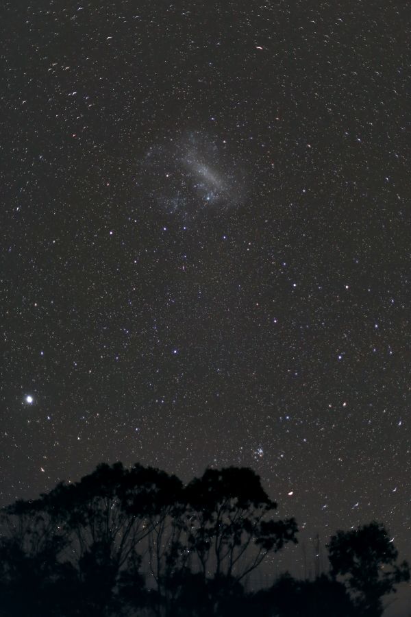 Landscape with LMC - Astrophotography