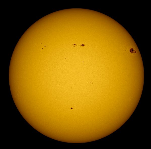 Sun on February 29 - Astrophotography