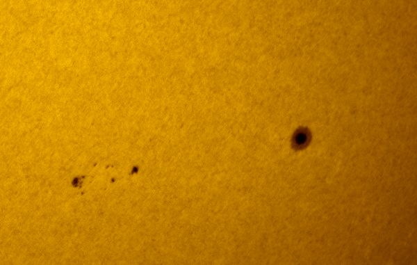 Sun. Sunspot group: 2886, 2890. 26.10.21 - Astrophotography