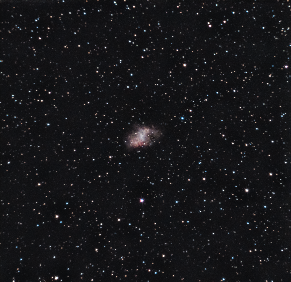 Crab Nebula M1. A supernova remnant located about 6,500 light-years from Earth in the constellation Taurus. 26.10.2024 - Astrophotography