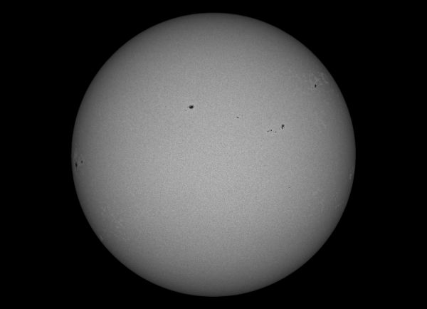 Photosphere of the Sun. September 17, 2023. - Astrophotography