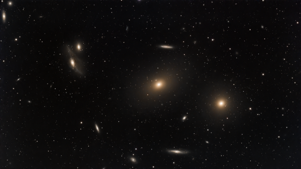 Markarian's Chain - Astrophotography