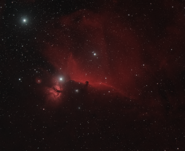 NGC 2024 (FLAME NEBULA), IC 434, BARNARD 33 (HORSEHEAD NEBULA), NGC 2023 - Astrophotography