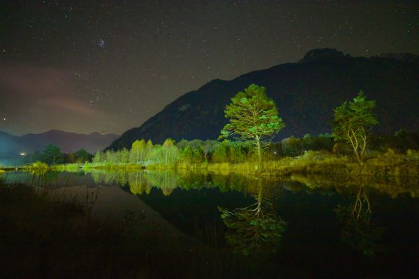 At the Porog Neba tourist base (North Ossetia) - Astrophotography