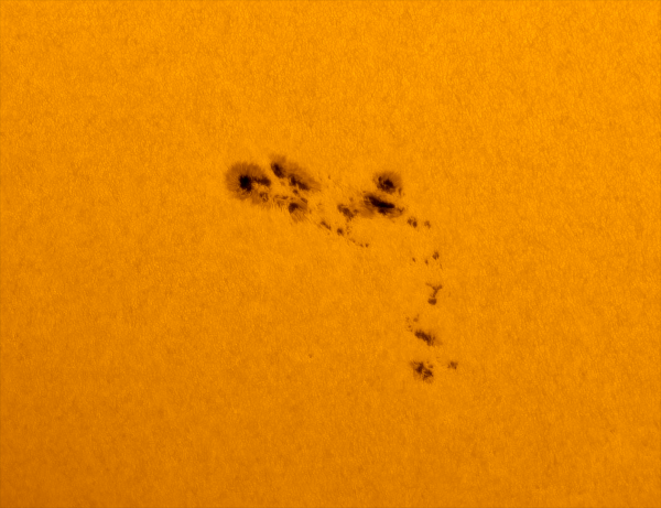 Sunspot group - Astrophotography