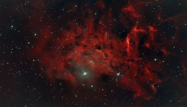 IC 405, the Flaming Star Nebula - Astrophotography