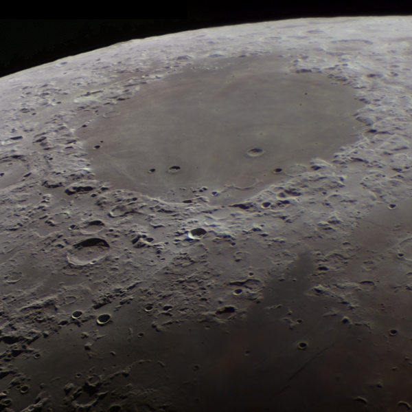 Sea of Crises, 160521 (panorama, three fragments) - Astrophotography