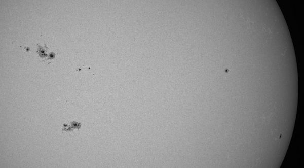 Sunspots 08:59 UTC+05 30.05.2025 - Astrophotography
