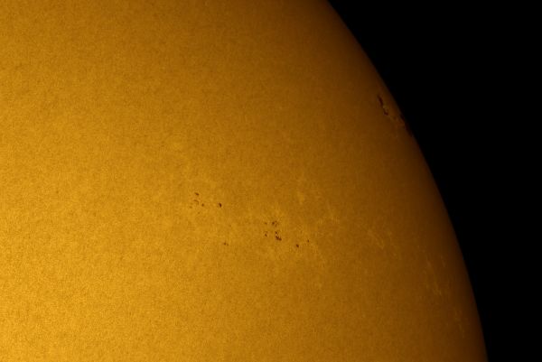 The Sun. Sunspot groups: 2918, 2921 - Astrophotography
