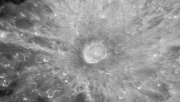 Tycho Crater - Astrophotography