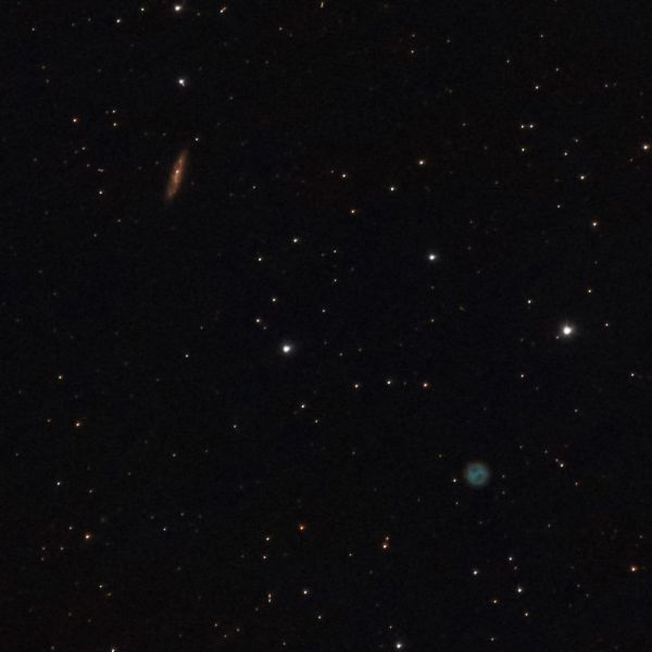 Owl Nebula (M97), Surfboard Galaxy (M108) - Astrophotography