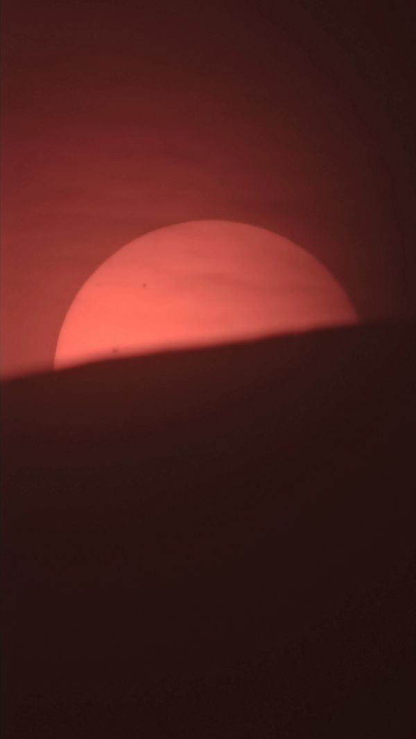 Sun-crescent - Astrophotography