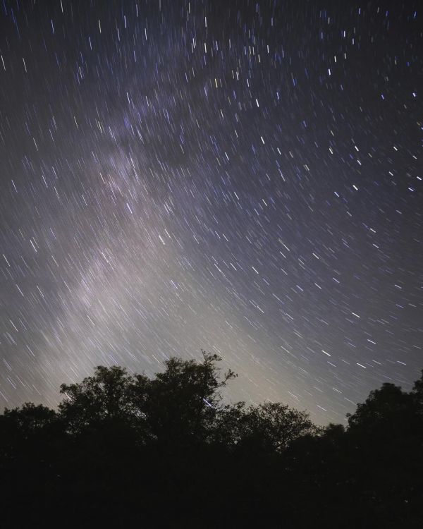 Milky Way & Star tracks - Astrophotography