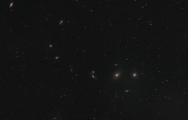 Markarian's Chain - Astrophotography