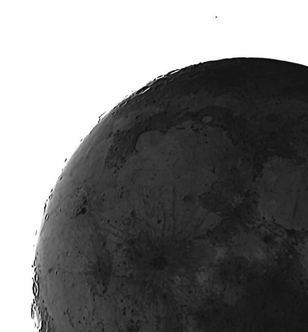 The moment of closest approach between the Moon and Nunki (σ Sgr) on 22.07.21. - Astrophotography