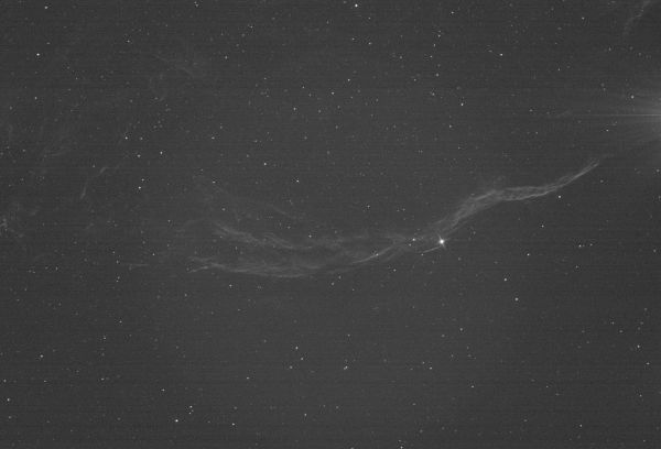 NGC 6960 Oiii test - Astrophotography