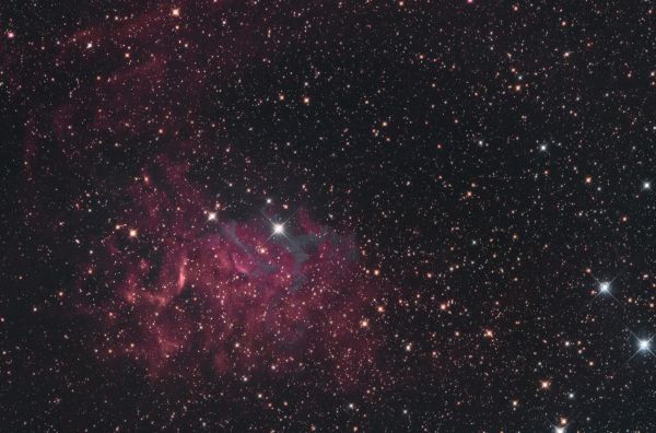 IC405 Flaming Star Nebula - Astrophotography