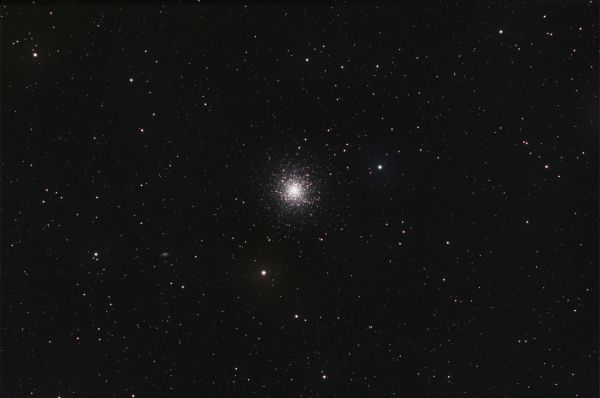 The globular cluster M13 in the constellation Hercules - Astrophotography