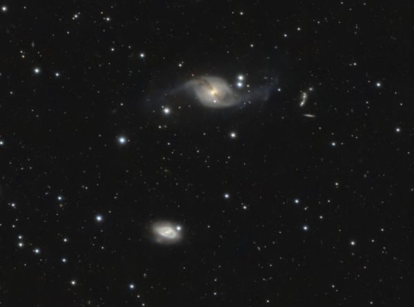 NGC 3718 and NGC 3729 (Ursa Major) - Astrophotography