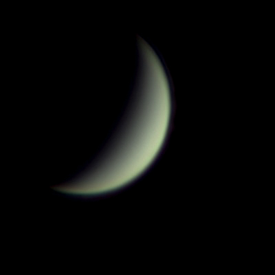 Venus, evening of February 10 - Astrophotography