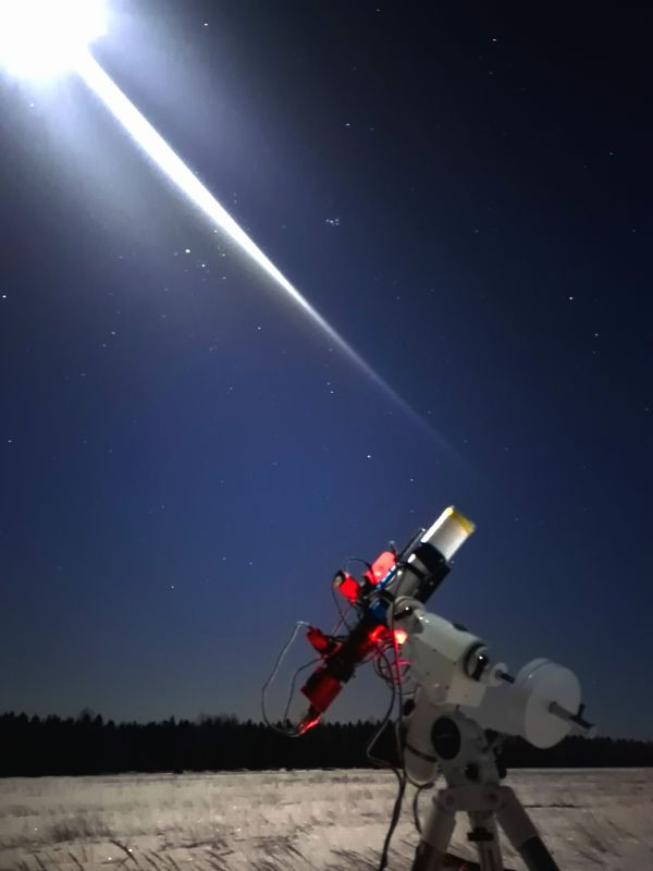 Moon light - Astrophotography