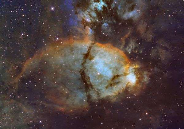 IC 1795 (FishHead Nebula) SHO - Astrophotography